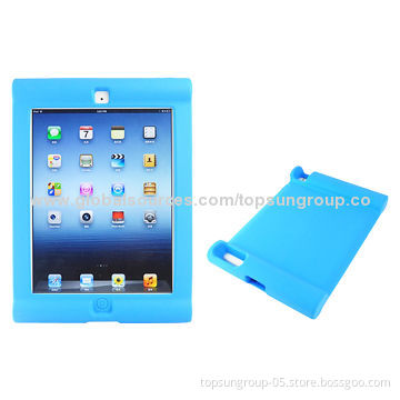 Silicone Cases, Protective, for iPad 2/3/4/5, OEM and ODM Orders Welcomed
